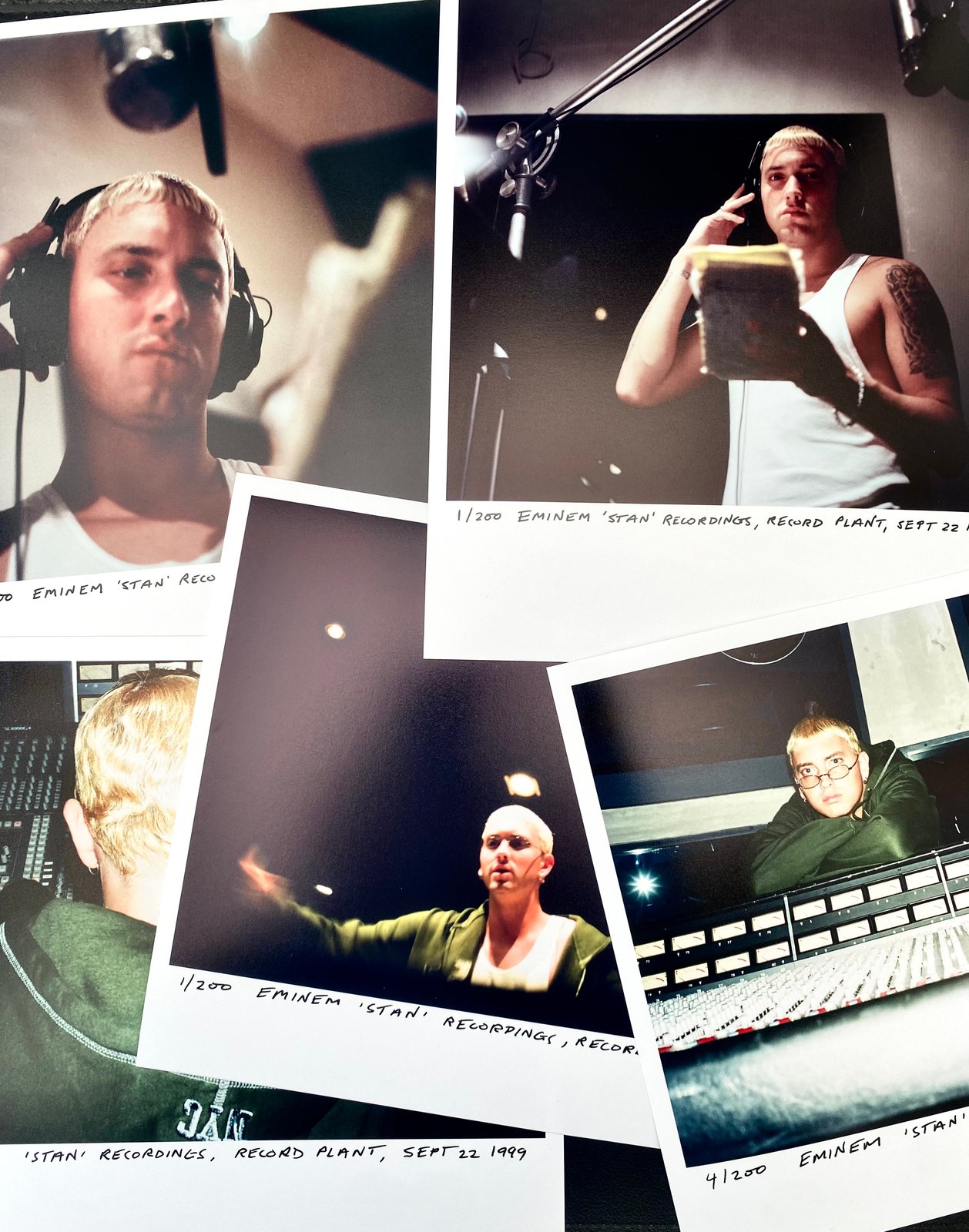EMINEM 'Stan' Recordings, SPECIAL EDITION 8x10